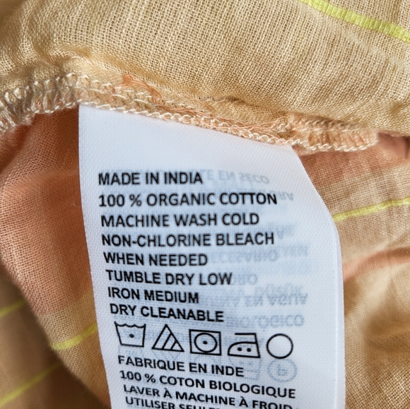 NWT prAna Marina Bay Tunic Sunset Peach Cover-Up size M - Picture 11 of 11